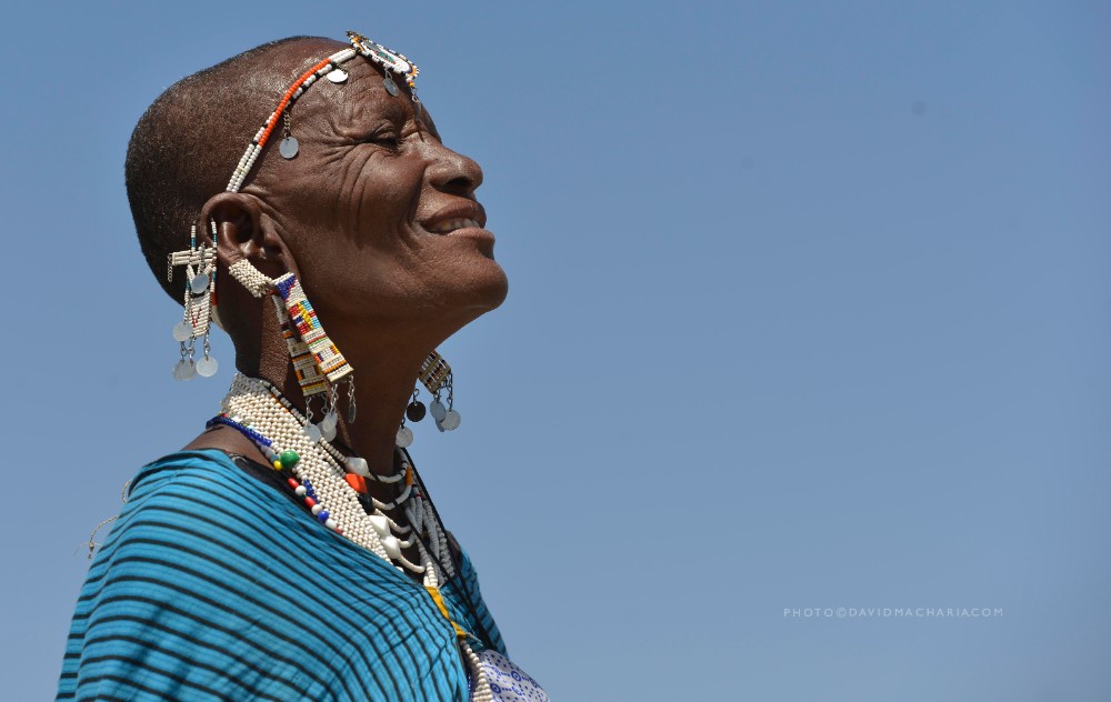 beautiful maasai female